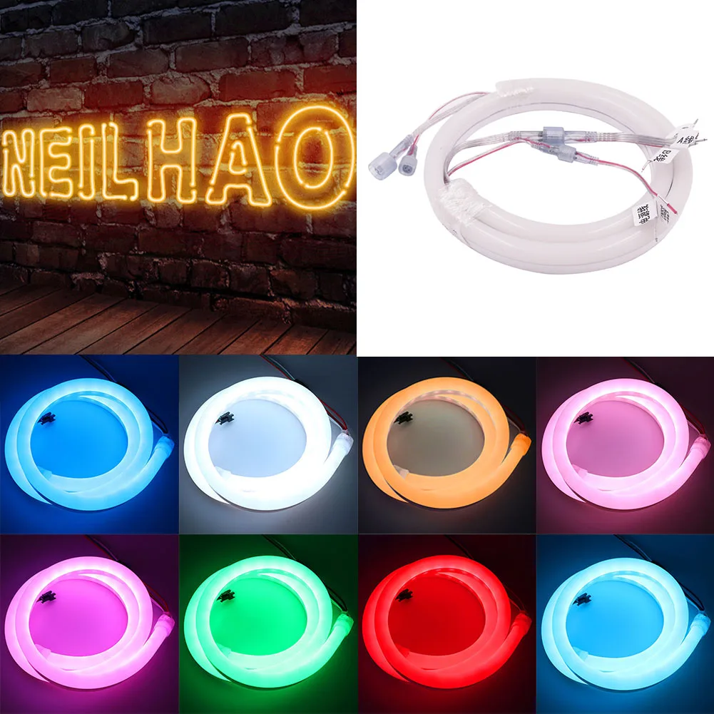 СВЕТОДИОДНЫЙ цветной RGB неоновый светильник WS2812B 1903IC WS2811 водонепроницаемый