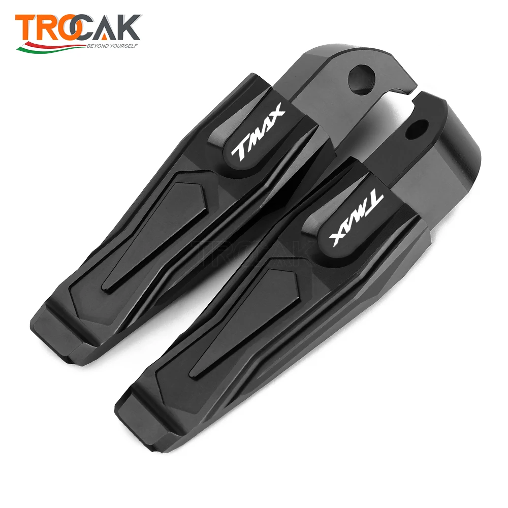 

Tmax 560 2023, алюминиевые подножки для заднего пассажира с ЧПУ для мотоцикла YAMAHA TMAX 530 TMAX 500 T-MAX 530 500 SX DX