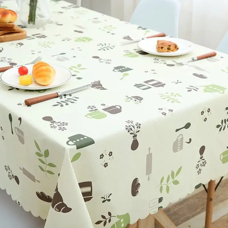 Скатерть из ПВХ защитная скатерть для стола мягкого стекла и изоляции в клетку с