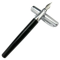 duke stainless steel fountain pen 209 advanced 22kgp medium nib 0 7mm bright black fountain pen for classic stationery