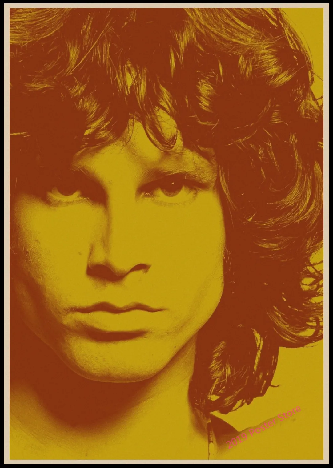 ВИНТАЖНЫЙ ПЛАКАТ домашний декор двери Jim Morrison крафт-рок плакат, плакат в стиле ретро рок-группа Музыка Звезды Плакаты на стену, изображения 1002