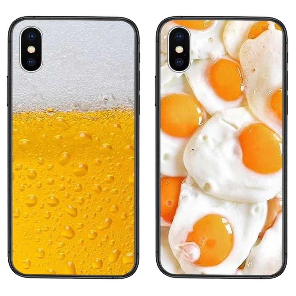 Основная цена пищевых французских картофельных палочек, сыра, пива, мобильного чехла для Galaxy Note 20 10 9 8 Ultra Samsung M51 M31 A7 A8 J6 J8 2018 на.