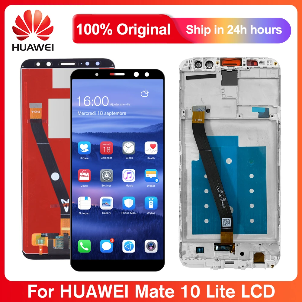5 9 &quotоригинальный экран для Huwei Mate 10 Lite / ЖК-дисплей сенсорный замена Nova 2i Nova2i LCD |