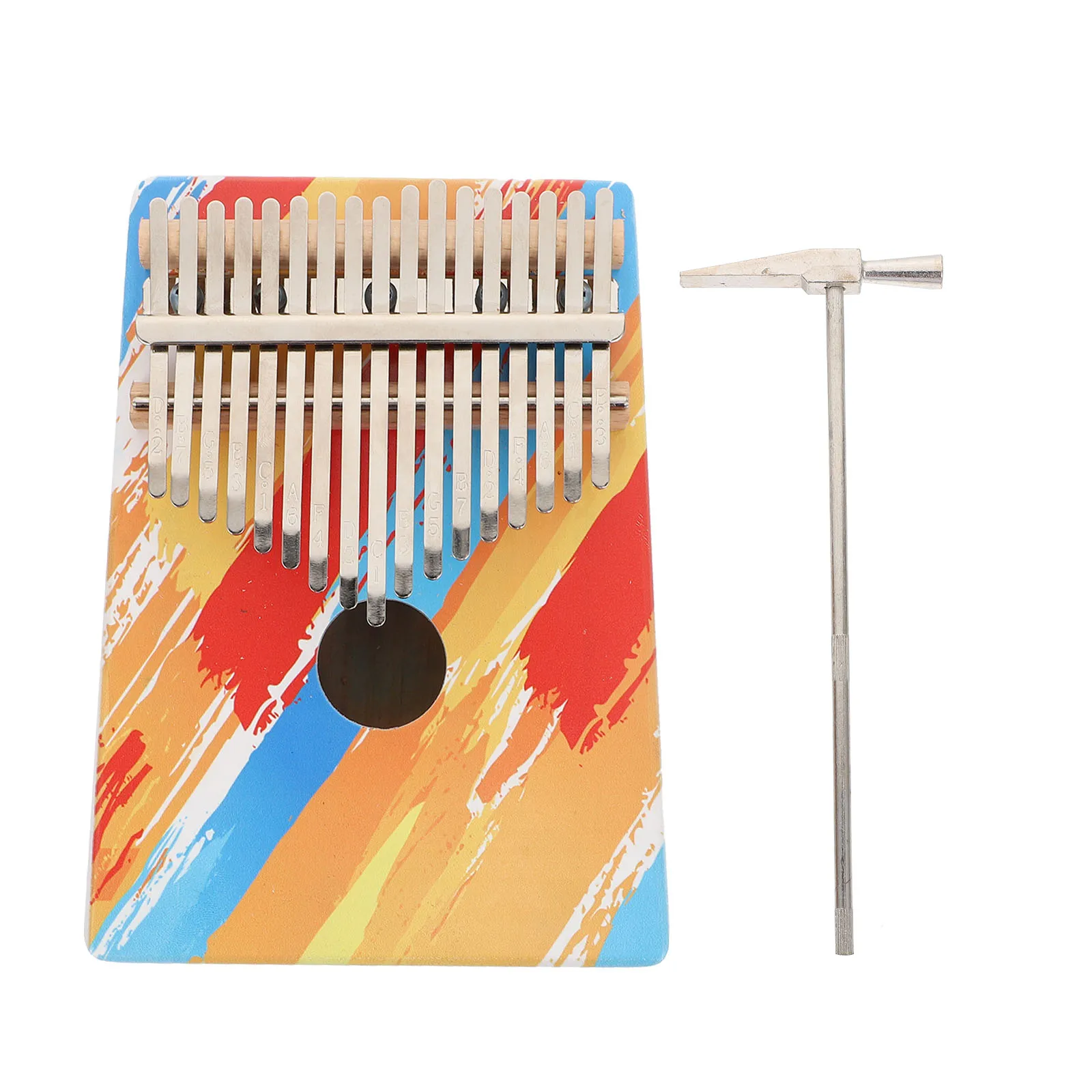 

Изысканный портативный полезный пианино для большого пальца 1 комплект пианино для практики взрослых и детей