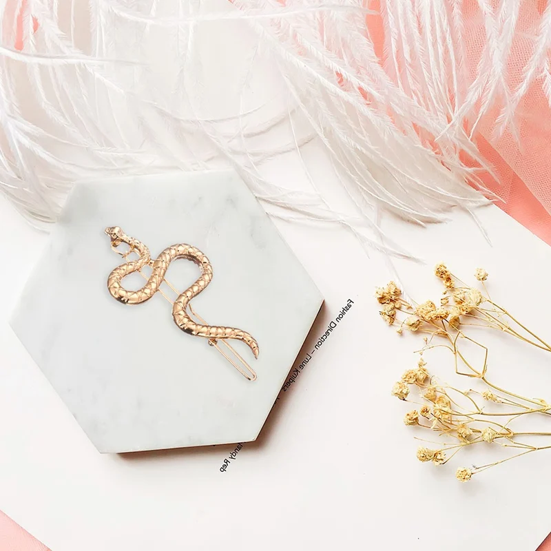 1 шт. заколки для волос в виде змеи |