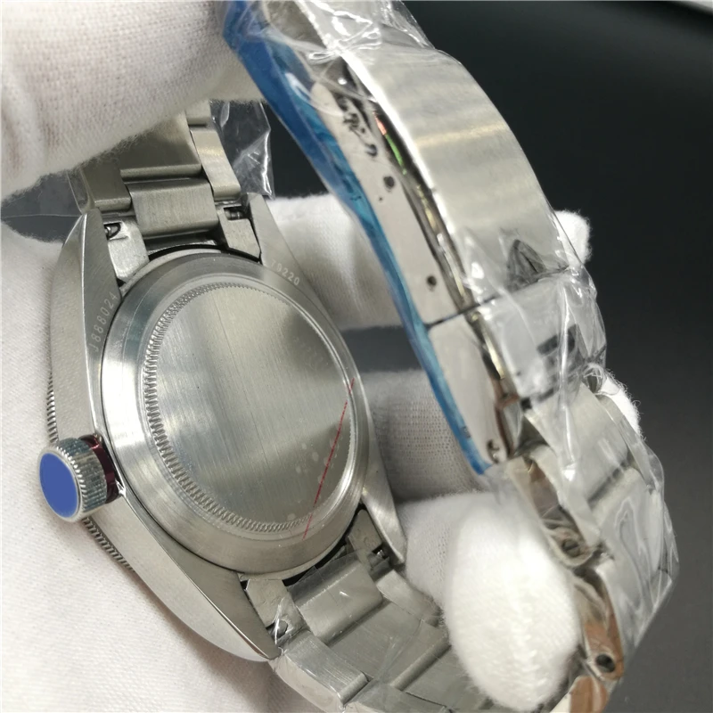 

Luxury Brand New Watch Men 41mm Automatic Mechanical Stainless Steel Self Wind Sapphire Red Ceramic Bezel Limited Sport Watches