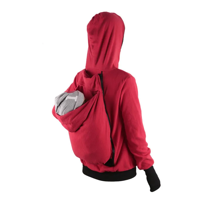 Пальто для беременных куртка-кенгуру пальто с капюшоном Верхняя одежда