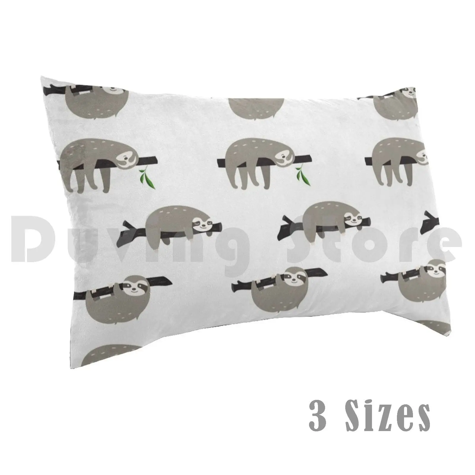 

Sloths Pillow Case Printed 35x50 Sloth Sloths Kawaii Cute Cartoon Adorable Cute Sloth Sloth Gift Sloth