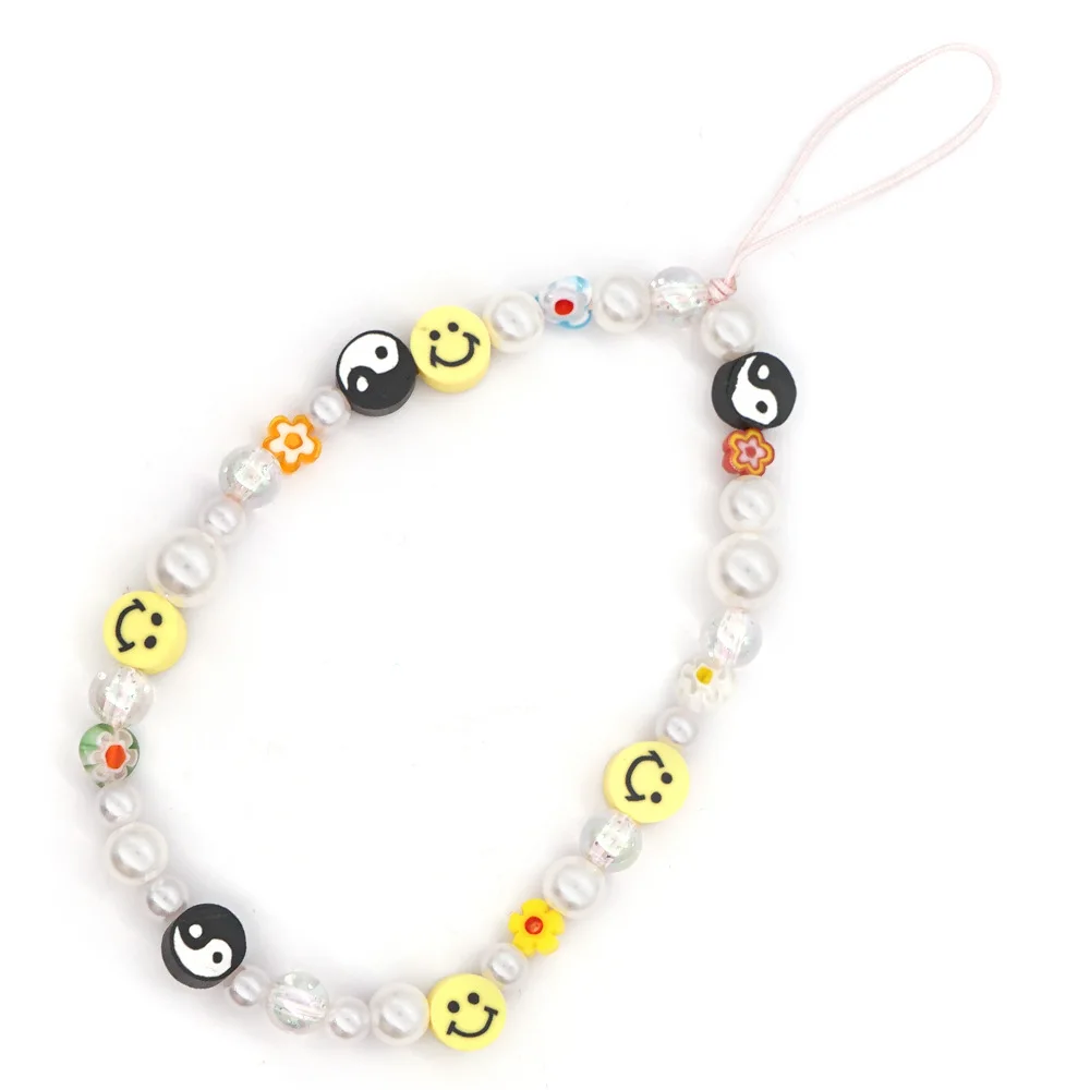 Женский шнурок в виде цепочки с имитацией жемчуга |