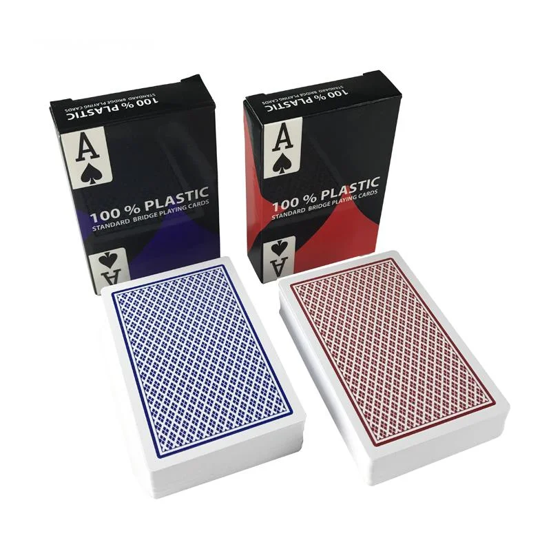 

2 шт./комплект, пластиковые игральные карты