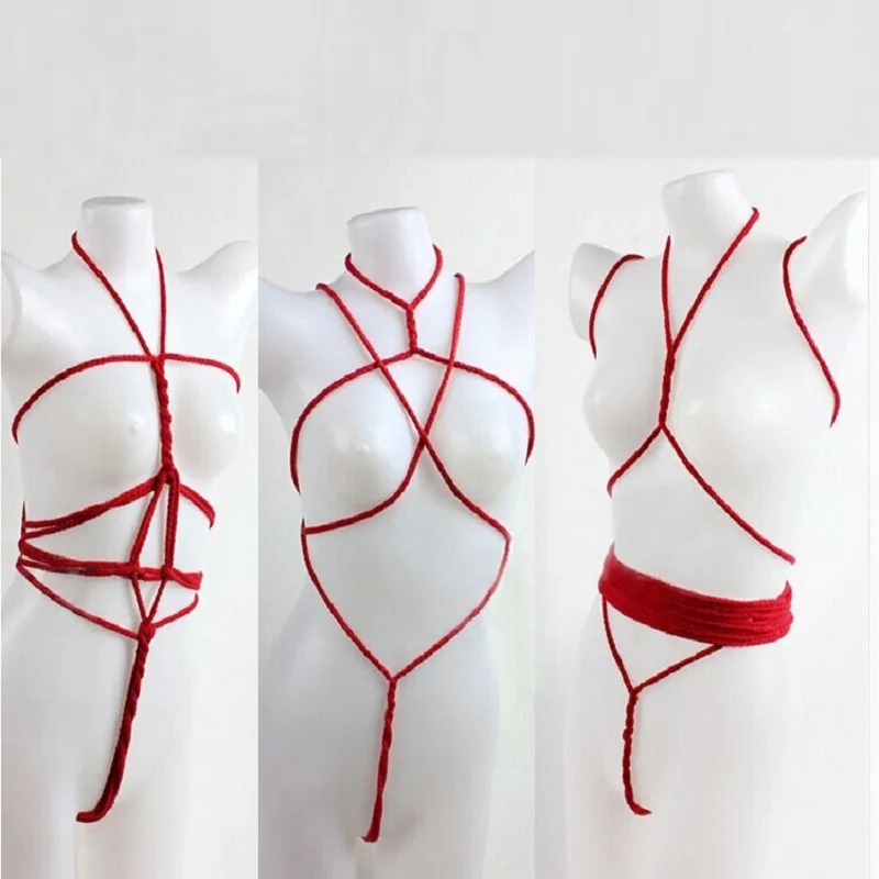 Мягкая хлопковая веревка БДСМ бондаж шибари фиксаторы веревочный шнур