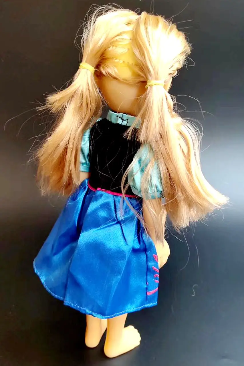 Платье принцессы для маленьких кукол комплект из 2-14 дюймов Анна Эльза 36 см платье