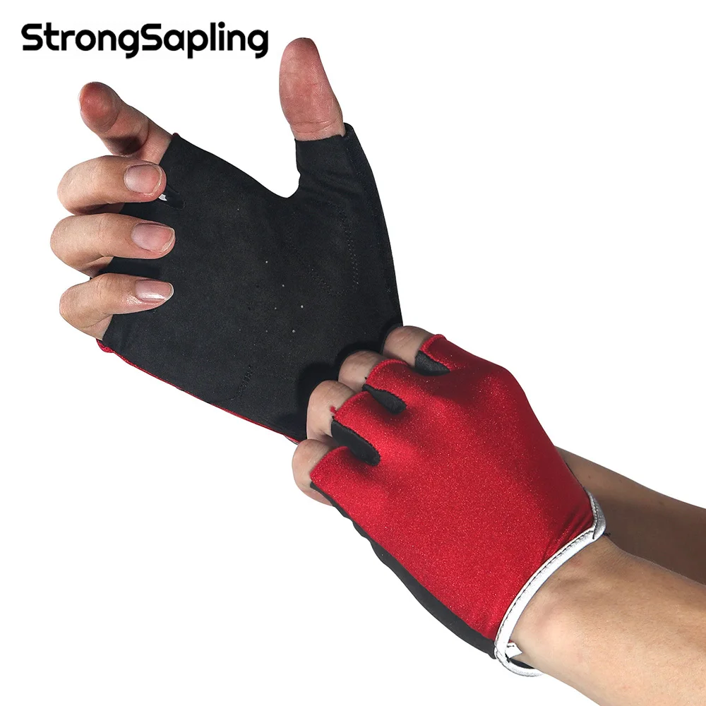 

Велосипедные полуперчатки унисекс для езды на велосипеде на открытом воздухе, кемпинга, пешего туризма, мотоциклетные перчатки, спортивные противоскользящие Дышащие Перчатки для фитнеса с полупальцами