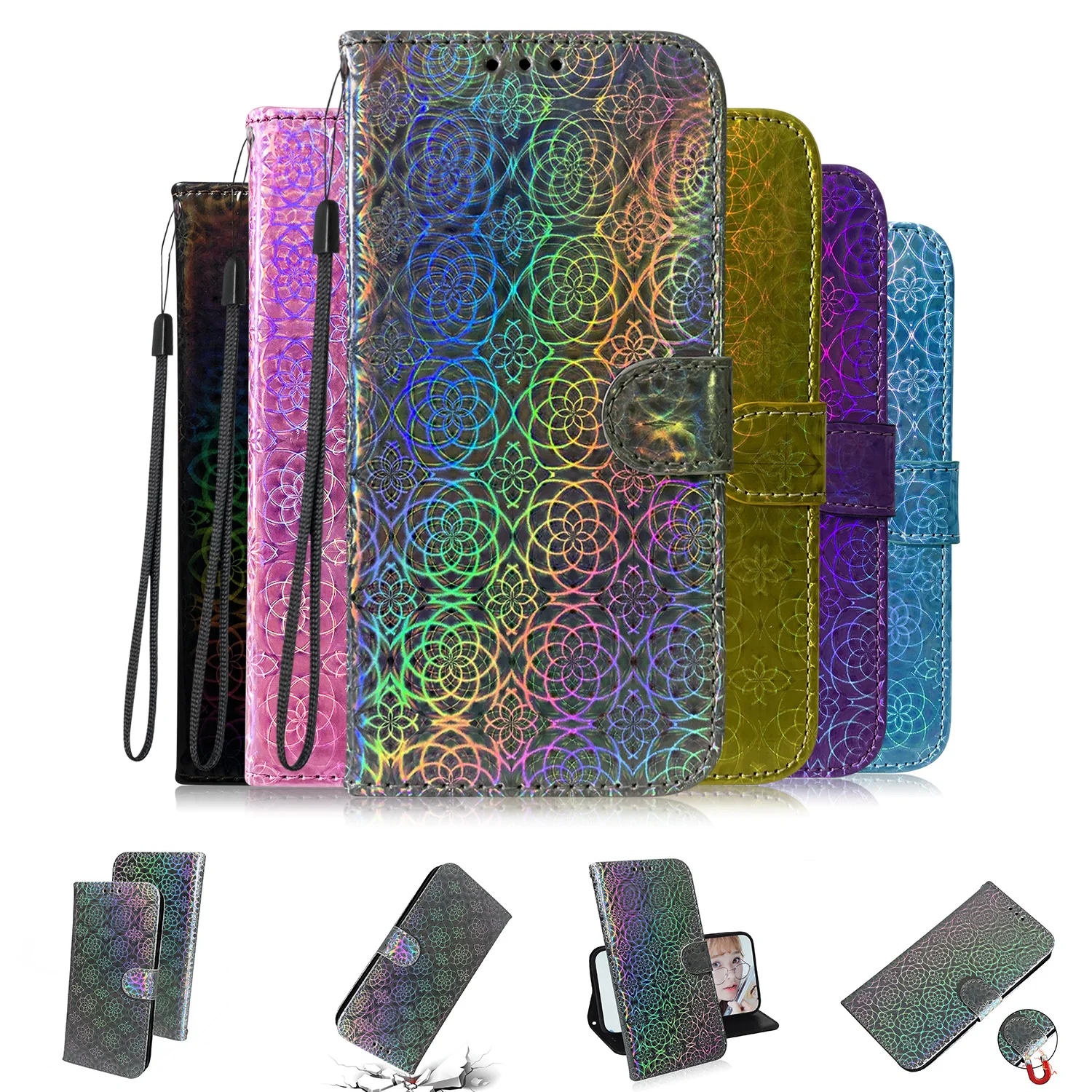 Зеркальный силиконовый чехол для huawei P Smart Z Y9 Prime Y6 Y7 Honor 7A 7C Pro P9 Lite Mini 10 20 8A 8C 8X 9X Nova 5T чехол s