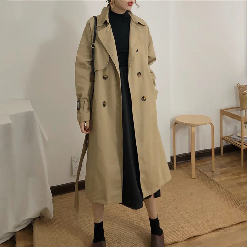 

2020 New Women Trench Cheap wholesale autumn winter Hot selling women's fashion casual Ladies work wear nice Coats