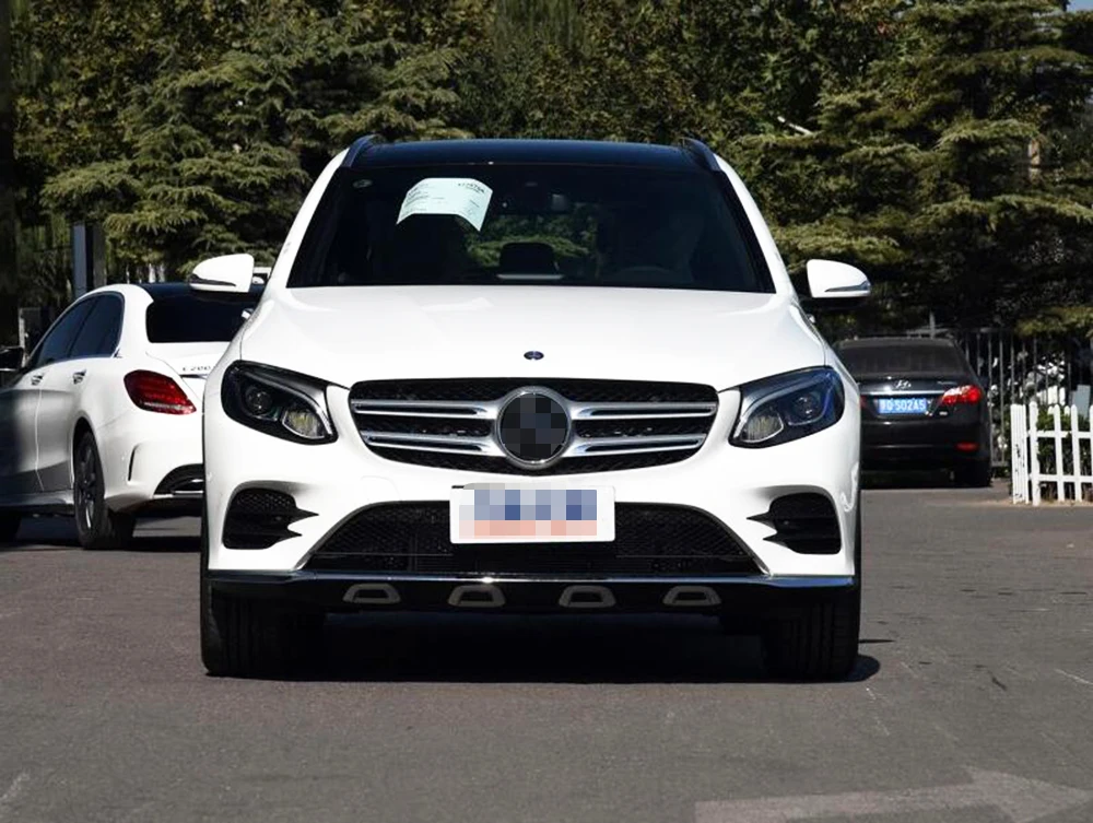 Рассеиватель фары для Mercedes Benz W253 GLC200 GLC260 GLC300 2016 ~ 2019 фар замена крышки автомобиля