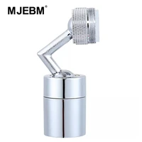 mjebm splash proof water filter faucet 720%c2%b0rotating copper bathroom kitchen universal extended bubbler four layer mesh filter