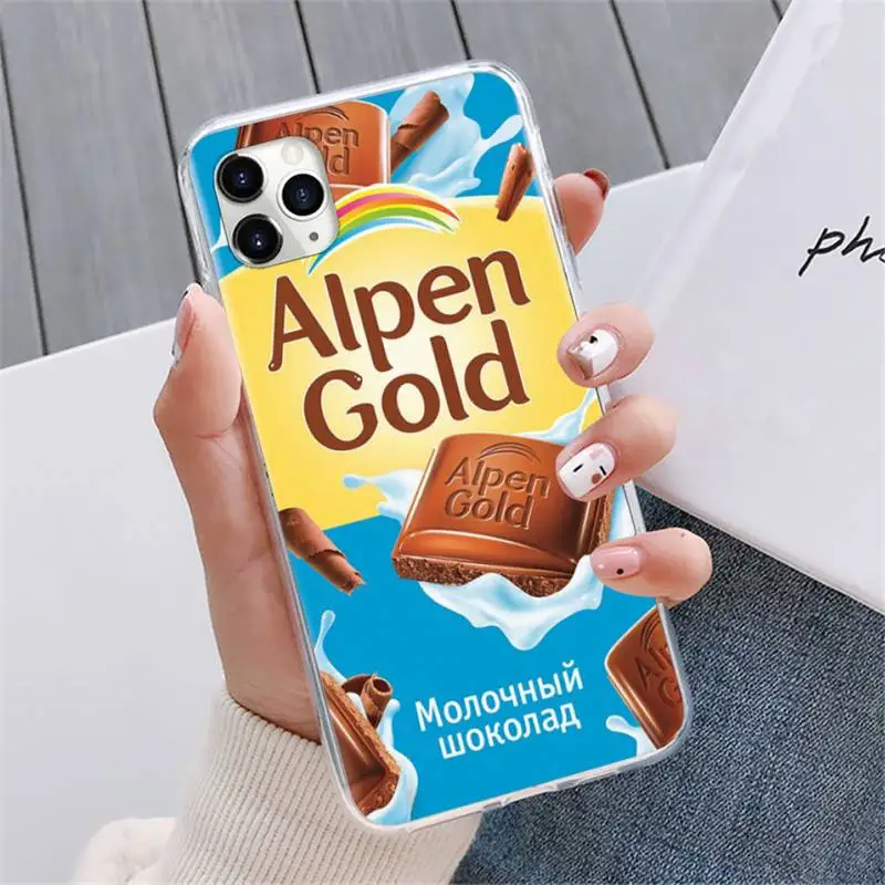 

Funny Chocolate Russian Phone Case For iphone 12 5 5s 5c se 6 6s 7 8 plus x xs xr 11 pro max mini