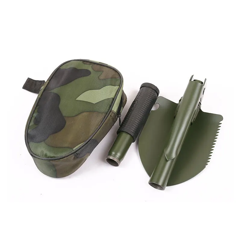 

Portable Engineer Shovel with Shovels, Picks, Saws, Nail Pulling Slot Multifunction Bendable and Foldable Outdoor Product