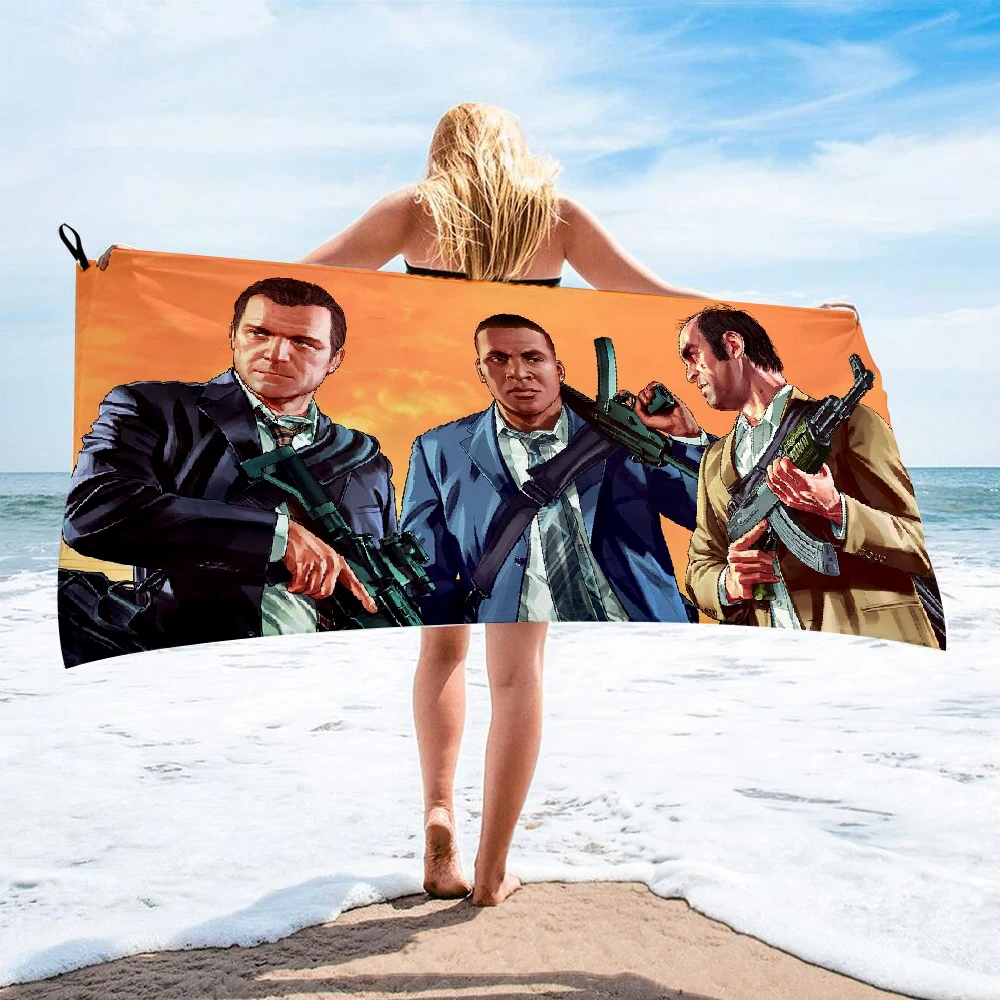 Банное полотенце из микрофибры с принтом для женщин | Спорт и развлечения