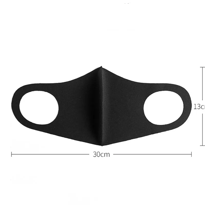 3 шт. ледяной шелк хлопковая Пылезащитная маска защита от солнца анти-приливы