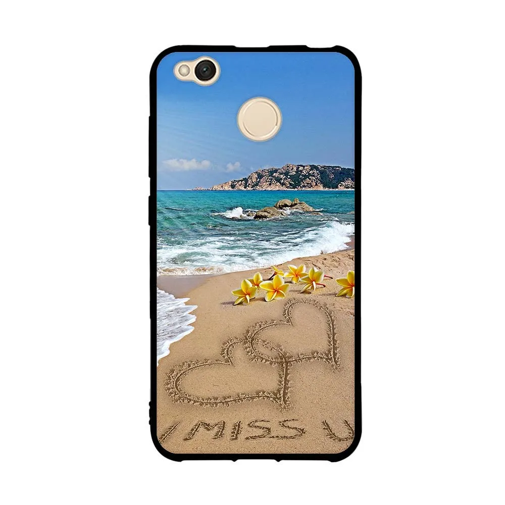 

For Xiaomi Redmi 4X Case on Phone Case Xiaomi Redmi 4x Soft TPU Silicon Case For Funda Xiomi Xiaomi Redmi 4X x4 4 x Cover Bumper
