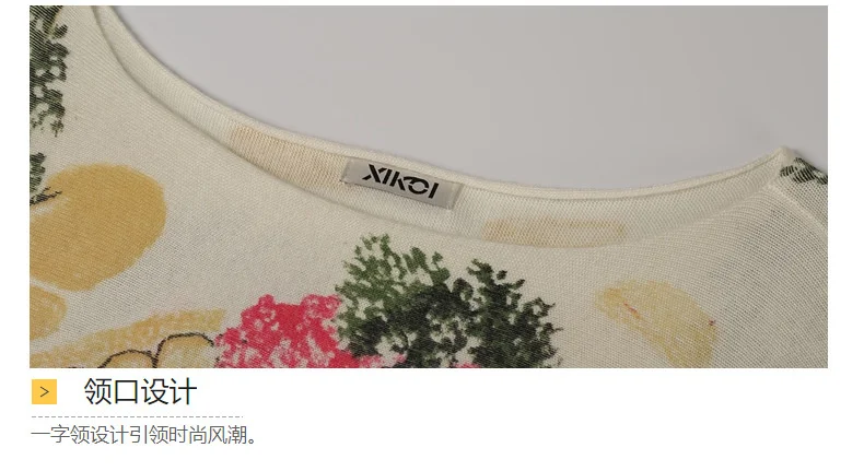 

Vefadisa Apricot Gray Floral Print Women Sweater 2021 Autumn Vintage Femlae Knitted Batwing Sleeve Oversize Knitted Coat QYF6001