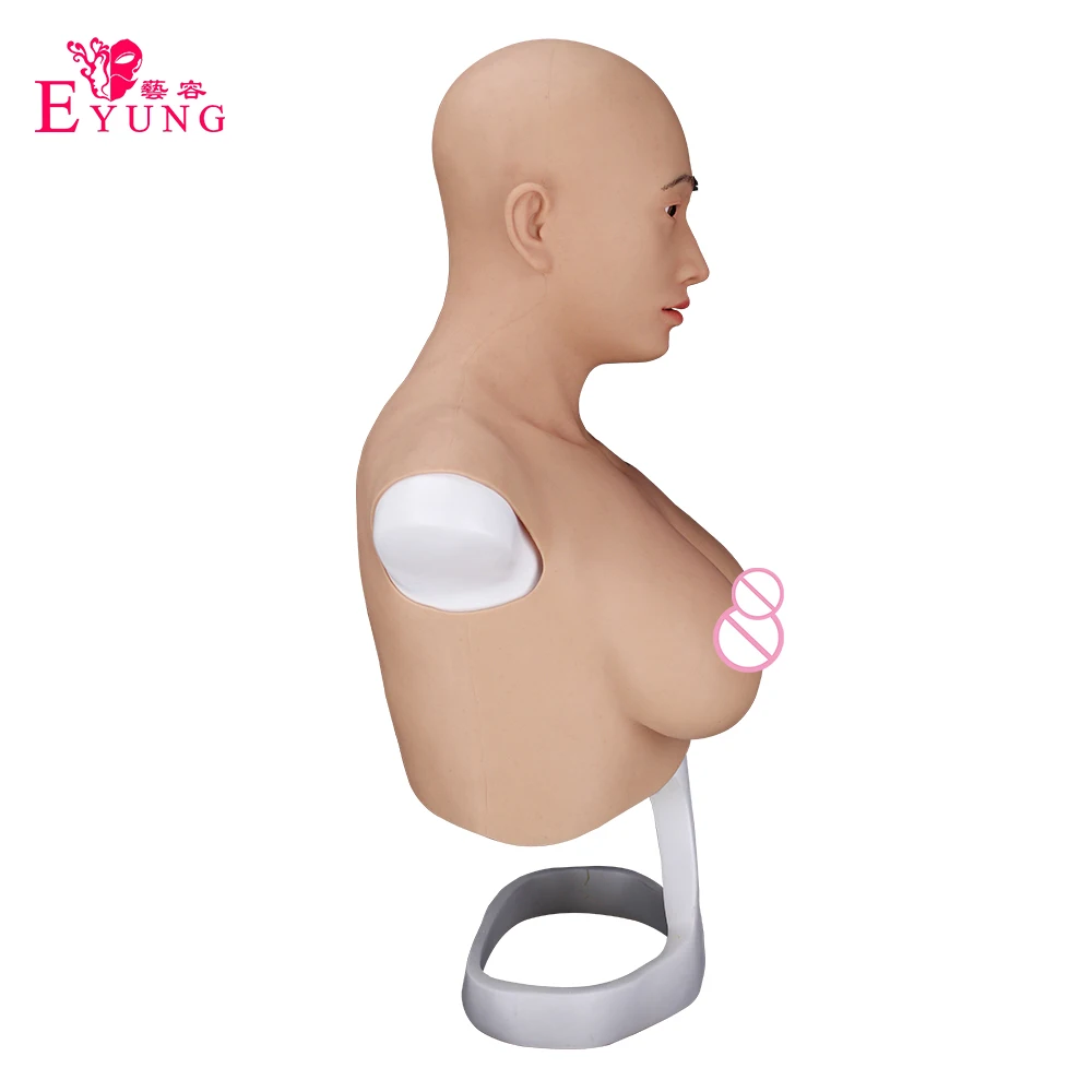 7 го поколения для трансвеститов транссексуалов силиконовые полные головы лица с