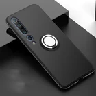 Для Xiaomi Mi 10 Mi10 5G роскошное кольцо на палец держатель для задней панели Мягкий ТПУ чехол противоударный чехол для Xiaomi Mi 10 Pro 5G Couqe Fundas