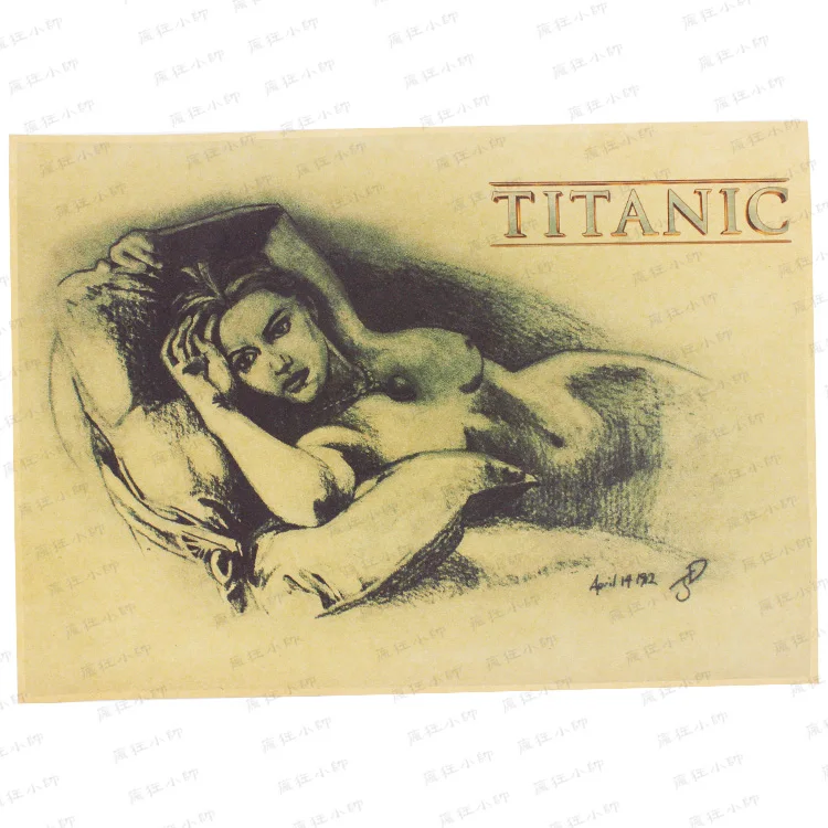 Фильм Titanic классический ретро-постер домашний декор