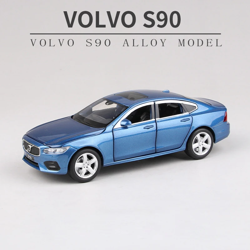 1:32 VOLVO S90 литой металлический лицензионный роскошный седан автомобиль коллекция
