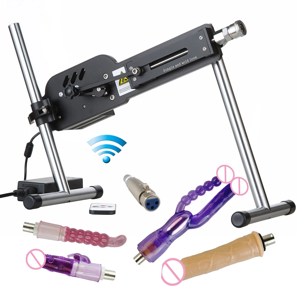 FREDORCH Premium Sex Machine Automatic Vibrator With Big Dildo Attachments Toys for Adult Masturbation Love Products | Красота и