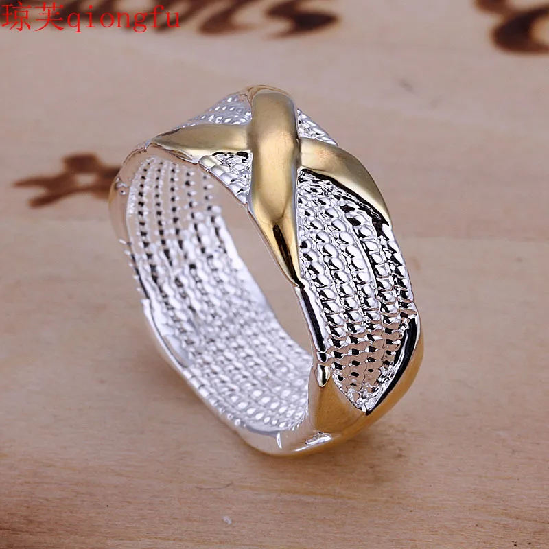 

Qiongfu Magic X ring closed men and women jewelry fashion classic jewelry ethnic style X ring luxury brand jewelry