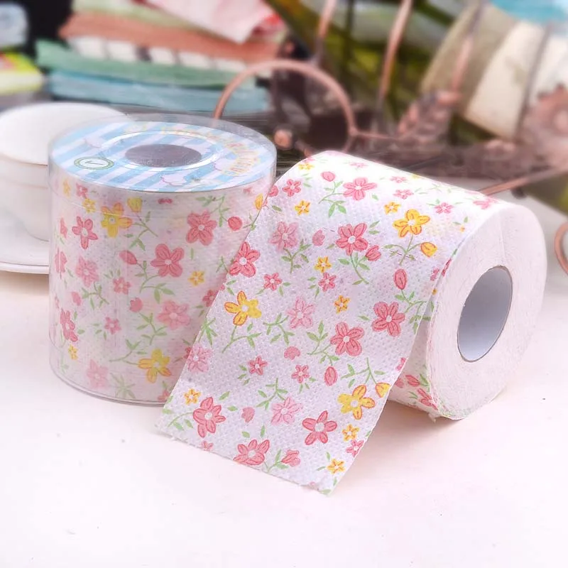 60 м в 2 рулонах Красного желтого цвета с цветочным принтом на тему здоровая