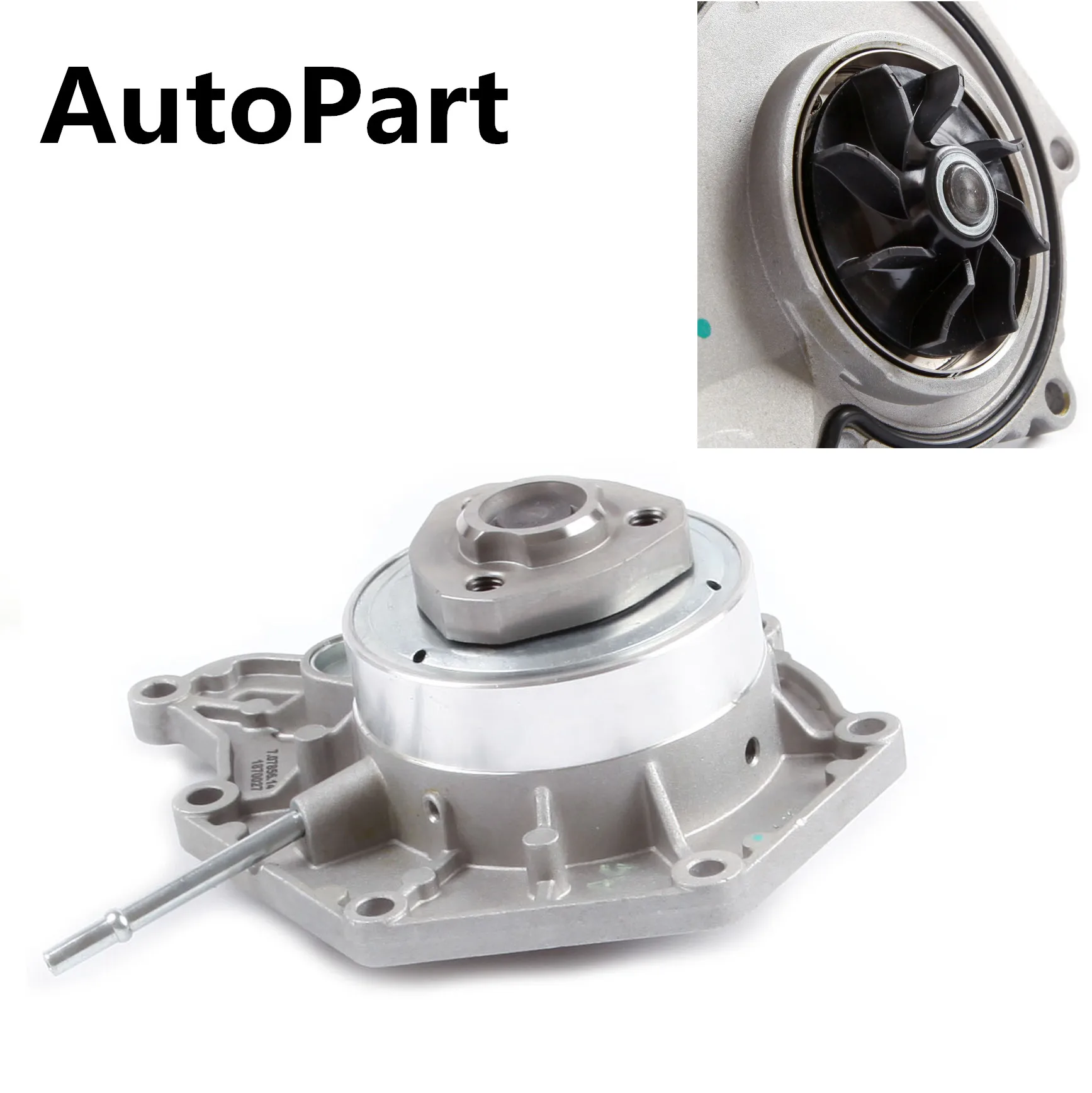 

Cooling System Water Pump Wasserpumpe For VW Touareg 3.0TFSI Audi A4 B8.5 A5 A6 A7 Quattro Q5 3.0 TFSI 06E 121 016 C 06E121018F