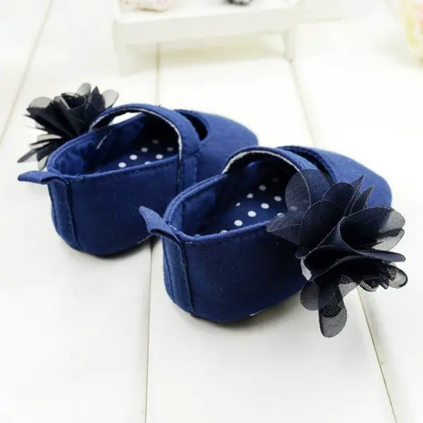 Новинка обувь для детской кроватки с красивыми розовыми цветами мягкая подошва