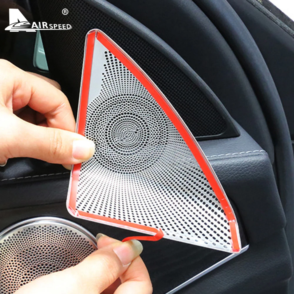 AIRSPEED нержавеющая сталь для Mercedes Benz C Class W205 аксессуары внутренняя отделка двери