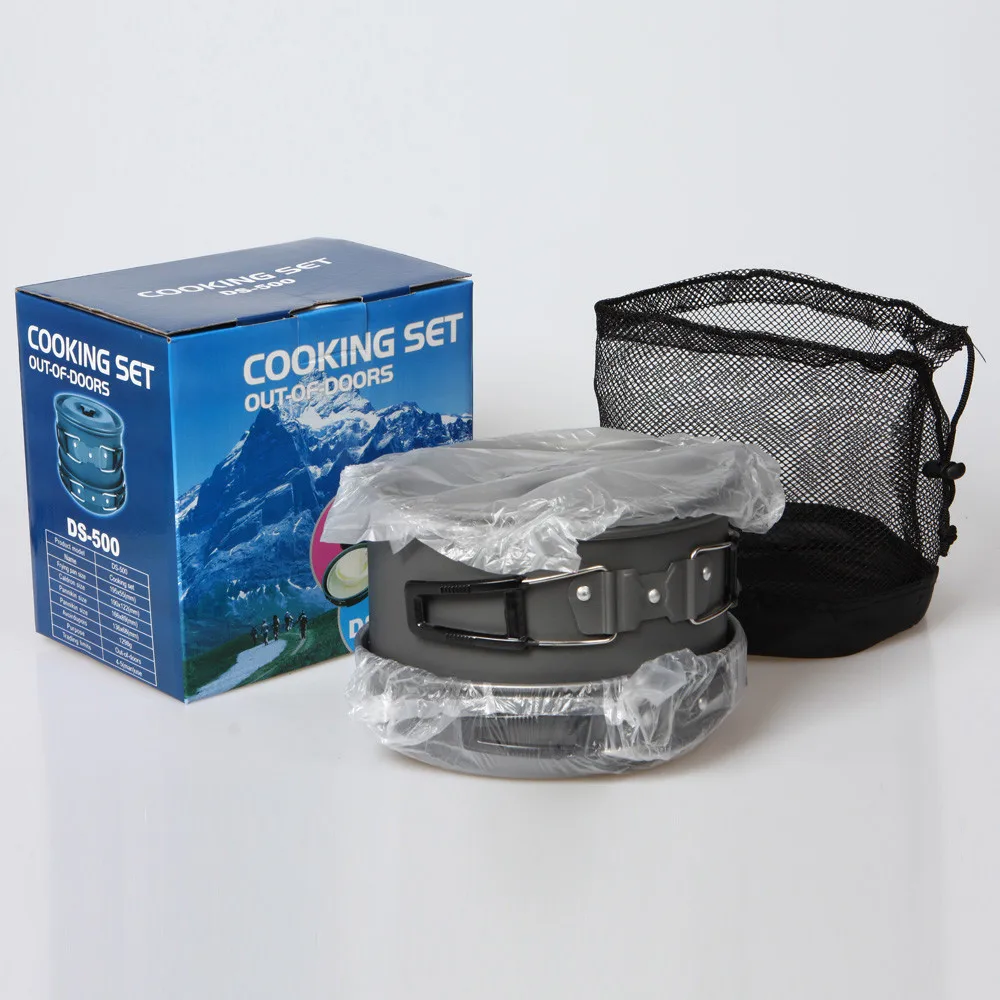 15 шт. походная посуда для пикника приготовления пищи набор заварников