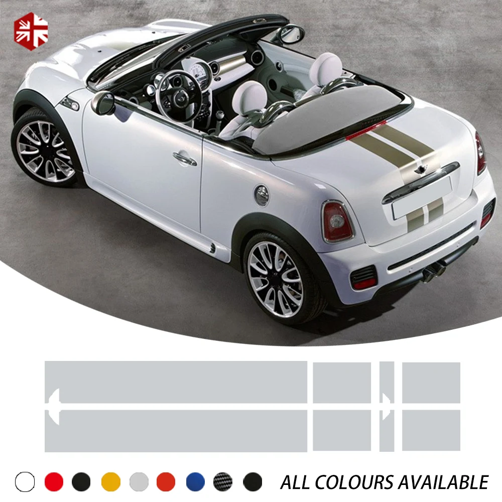 Наклейка на крышку капота автомобиля в полоску наклейка заднюю багажника