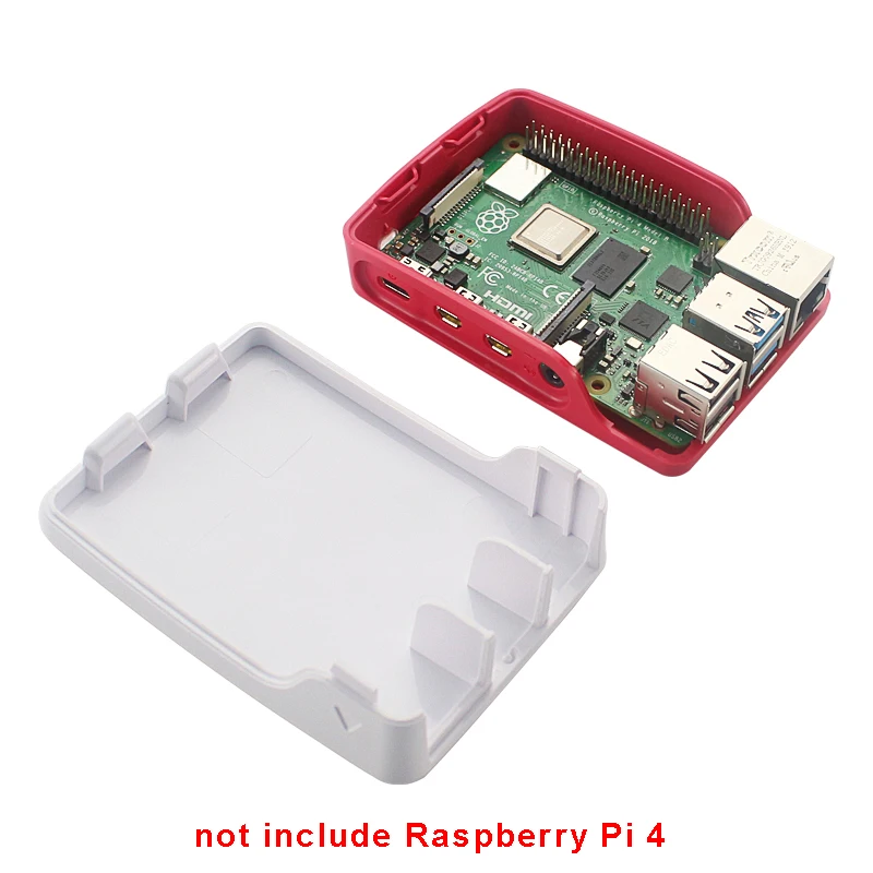 Официальный чехол для Raspberry Pi 4 ITINIT R51 пластиковый корпус 4B медный теплоотвод |