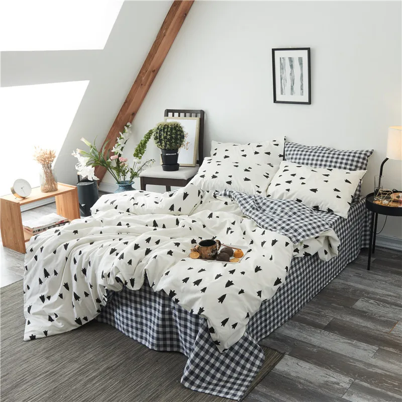 

Пододеяльник с принтом в горошек, темно-коричневый, из хлопка, 1 шт.