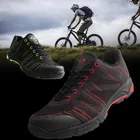 Велосипедные кроссовки Tiebao, Нескользящая дышащая обувь для отдыха, самоблокирующиеся, для горного велосипеда