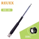 Телескопическая BNC радиоантенна ревекс для ICOM V8, V80, , W32,  F11, F14, F15, F16, Kenwood TK300, TK360, TK370, TK370G