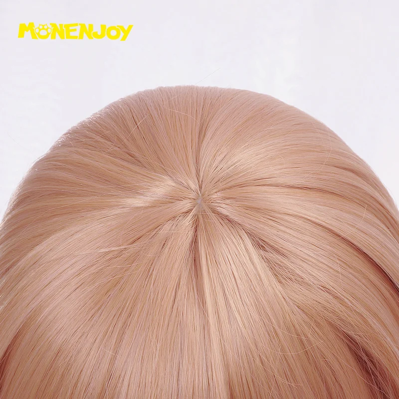 

Monenjoy Chainsaw Man Power Cosplay Wig Game Light Brown Cos Hair
