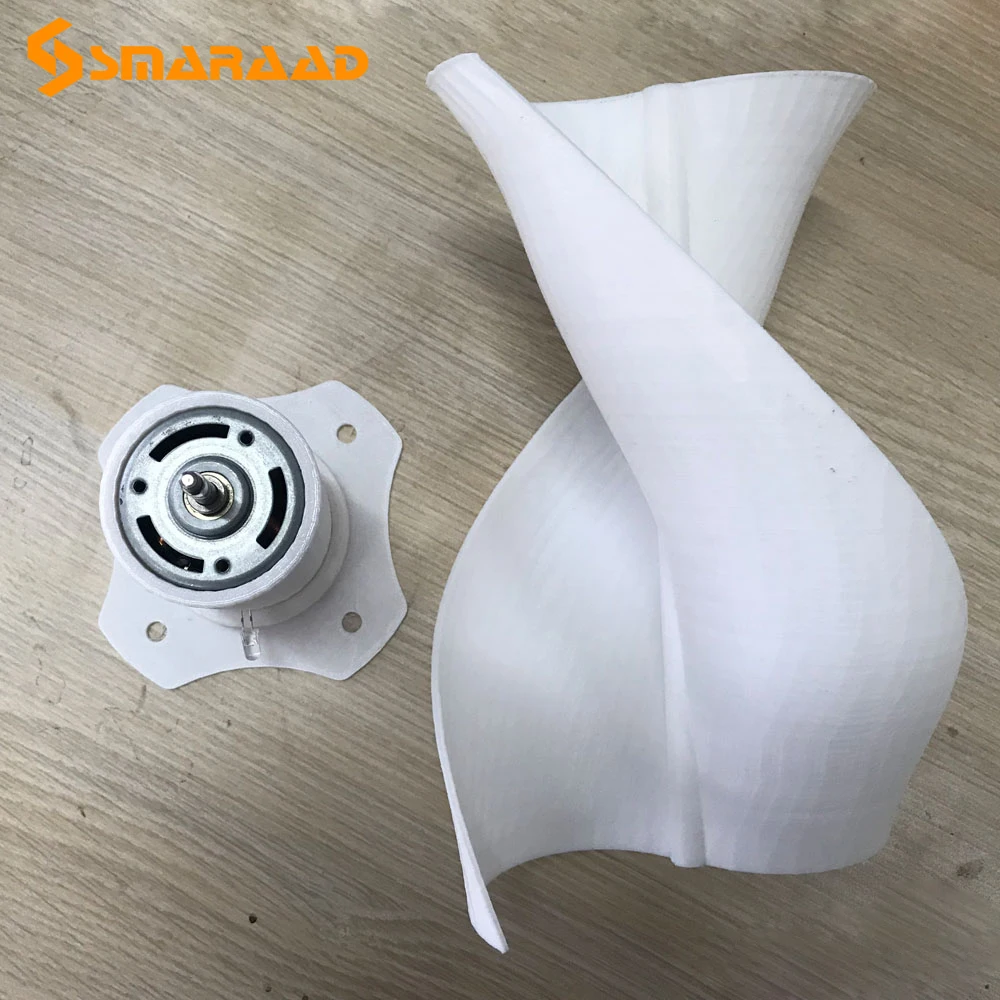 DC микро двигатель ветряная мельница модель DIY небольшой вертикальный ось