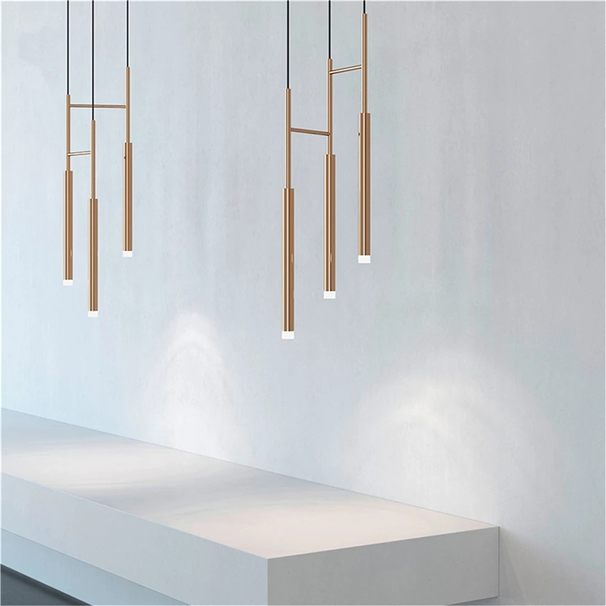 Подвесные светильники в скандинавском стиле Роскошные с тремя головками