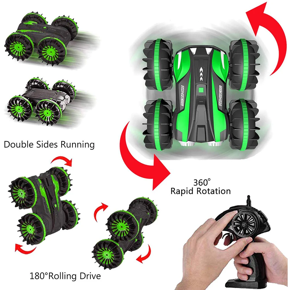 2 4 ГГц трюк RC автомобиль вращение на 360 градусов электрический пульт