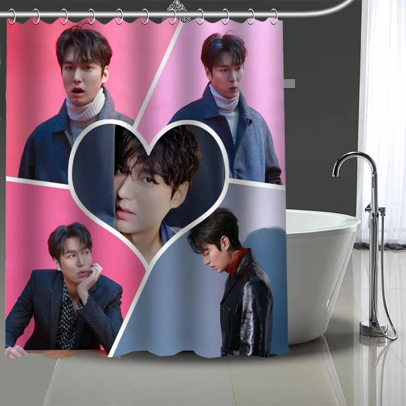 Лидер продаж занавески для душа Lee Min Ho высокого качества на заказ товары ванны