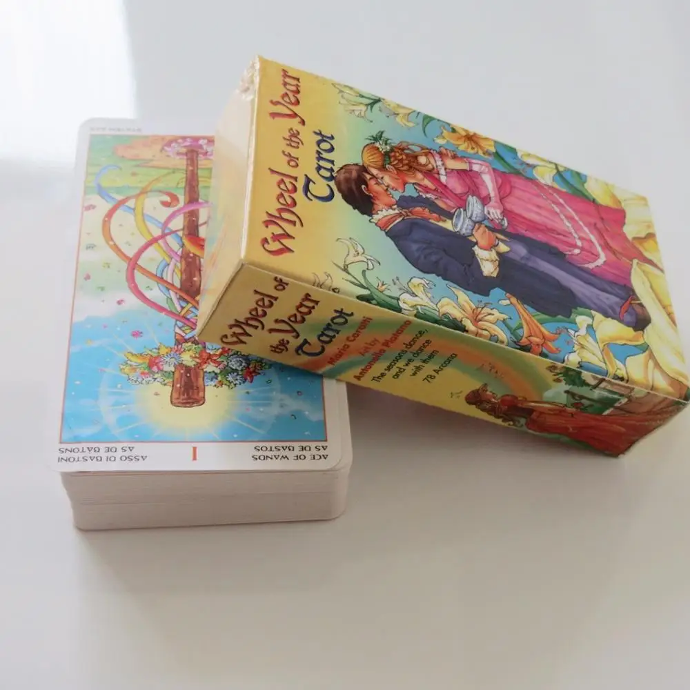 Новые карты Таро oracles deck таинственные гадания колесо года колода для женщин