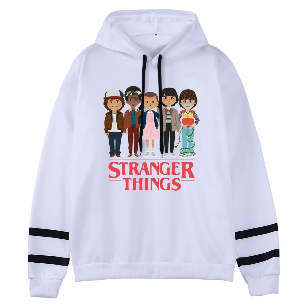 

Hip Hop Stranger Things Womens Streetwear Hooded New 2021 Casual Pullover Cartoon Funny Print Sweatshirt Fashion Female Hoodie